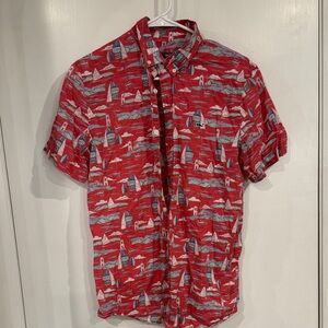 Vineyard Vines Red Nautical Men's Shirt
